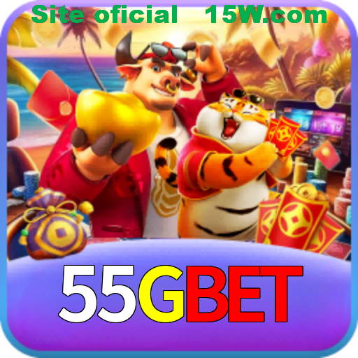 Imagem promocional da 55Gbet mostrando a plataforma e suas vantagens